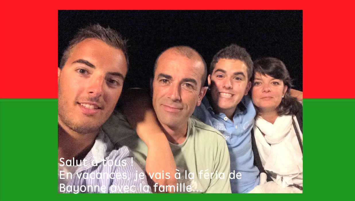 Ma vie d'Apprenti : Vincent et la feria de Bayonne